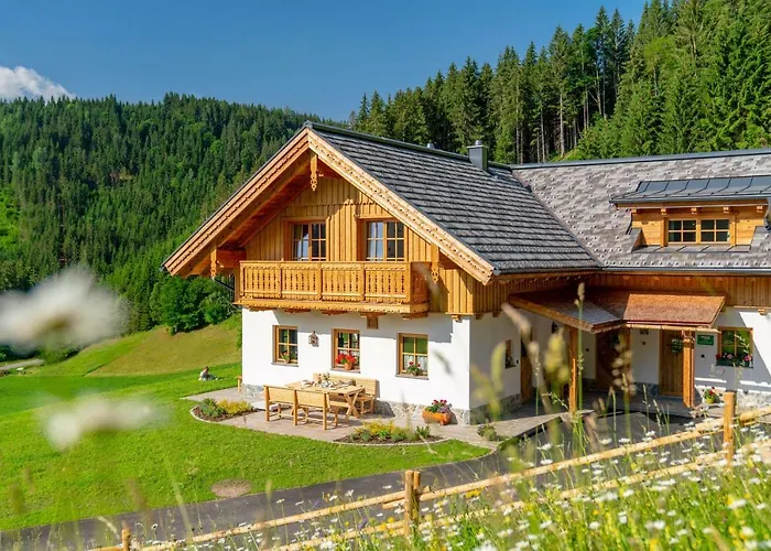 Almchalet Linharterhof Appartamento Haus im Ennstal